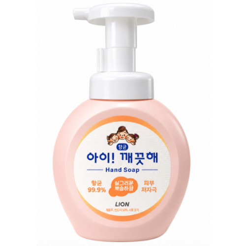 Антибактеріальне пінне мило для рук Lion Ai-Kekute Hand Soap Peach, 250 мл